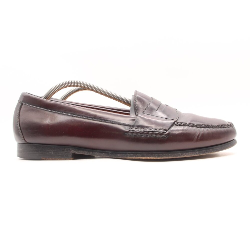 Cole Haan Penny Loafer Men's Size 11 D Burgundy Slip On Shoes